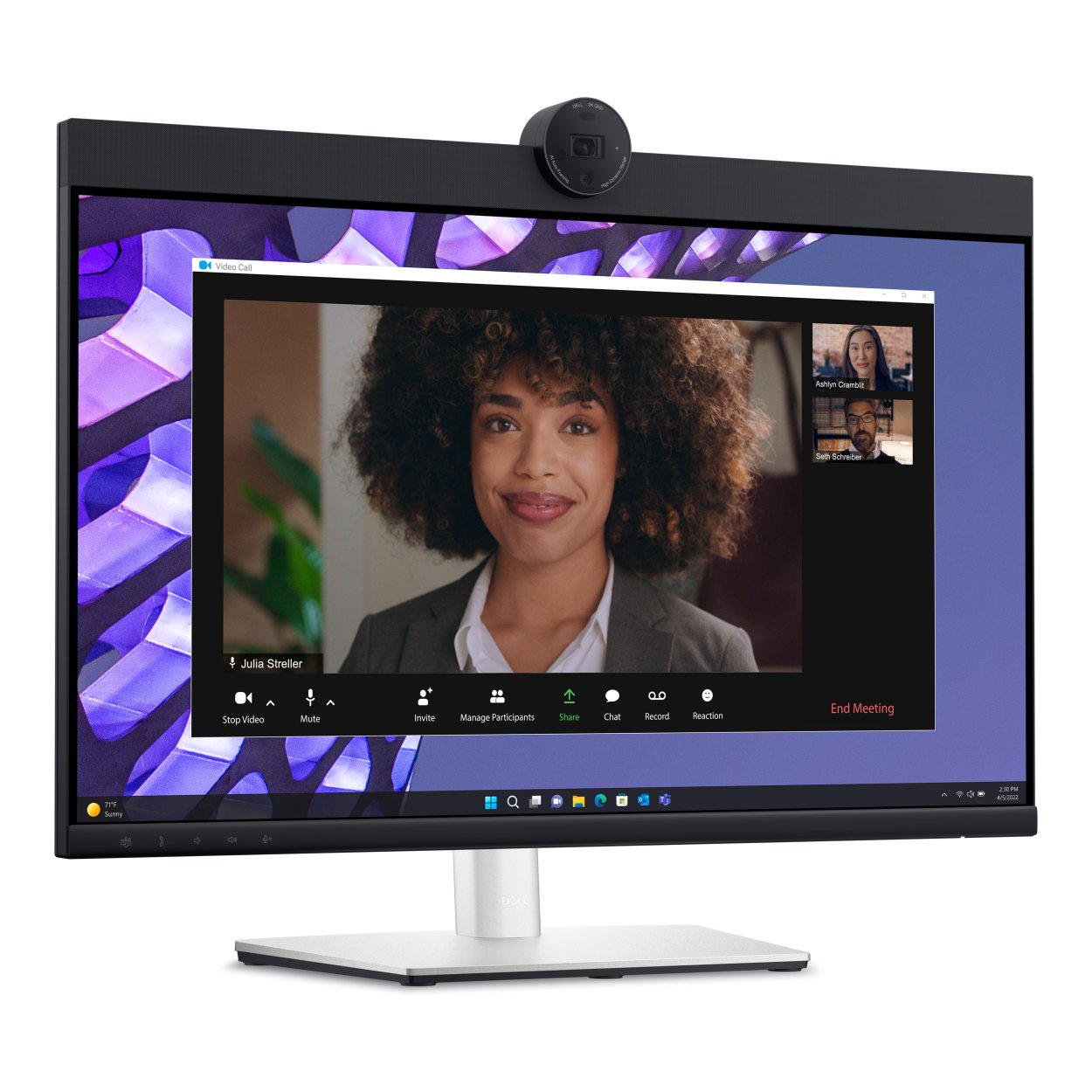 Dell P2424HEB 23.8-inch Full HD 5ms IPS Video Conferencing Monitor