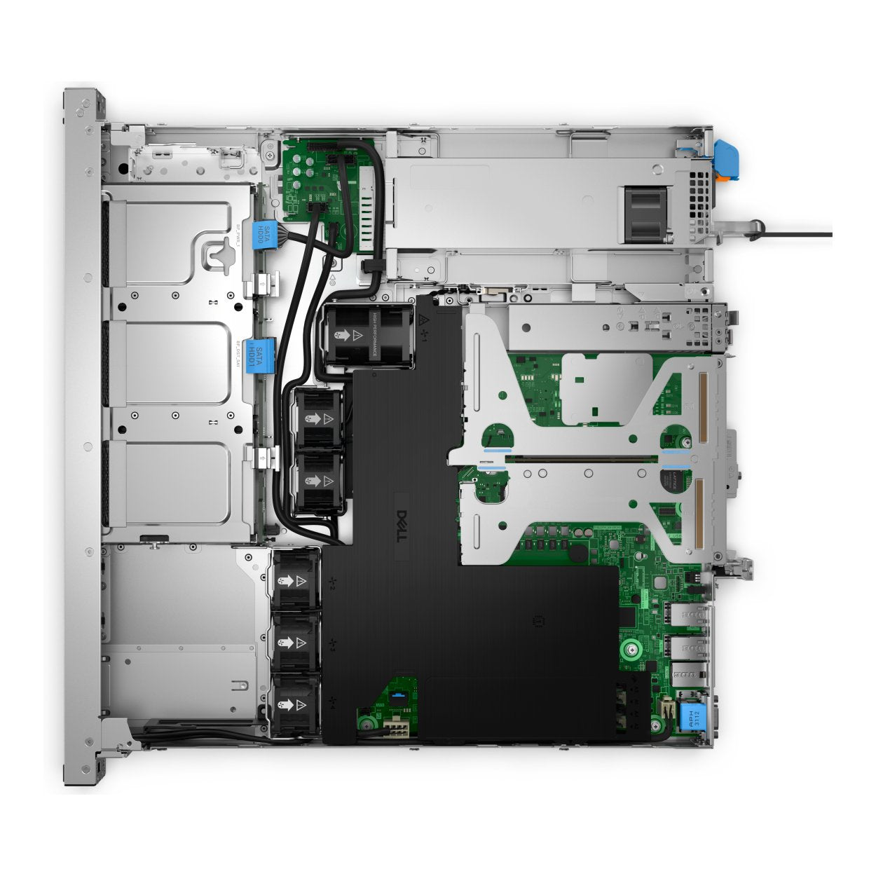 Dell PowerEdge R260 Xeon E-2414 16GB RAM 2TB HDD 700W Rack Server