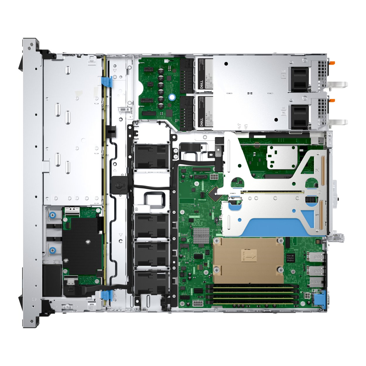 Dell PowerEdge R360 Xeon E-2414 16GB RAM 2TB HDD 2x600W Rack